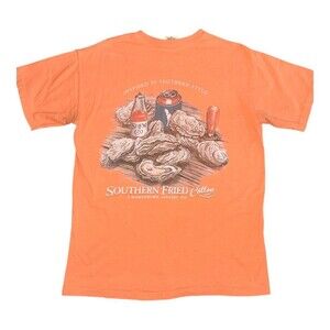 Southern Fried Cotton Oyster Roast Tshirt EUC Medium
